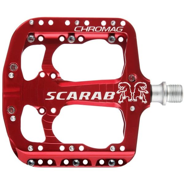 Chromag Scarab Pedals Red, Pair