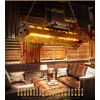 31"Industrial Steampunk Chandelier Pool Table Ceiling Light Fixture Pendant Lamp