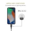 NATIVE UNION Belt Cable USB-C to Lightning Data Sync Fast Charging Cable [MFi Certified] Compatible with iPhone/iPad (3 Meters) (Zebra)
