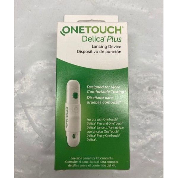 OneTouch Delica Plus Lancing Device, EXP: 08/ 2026 - NEW/ SEALED