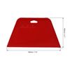 sourcing map Plastic Scraper Putty Spatula Spreader Smoothing Tool for Paint Wall Treatment Windshield 7.5" Red