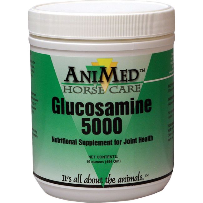 AniMed Horse Glucosamine 5000 Supplement, 16 oz