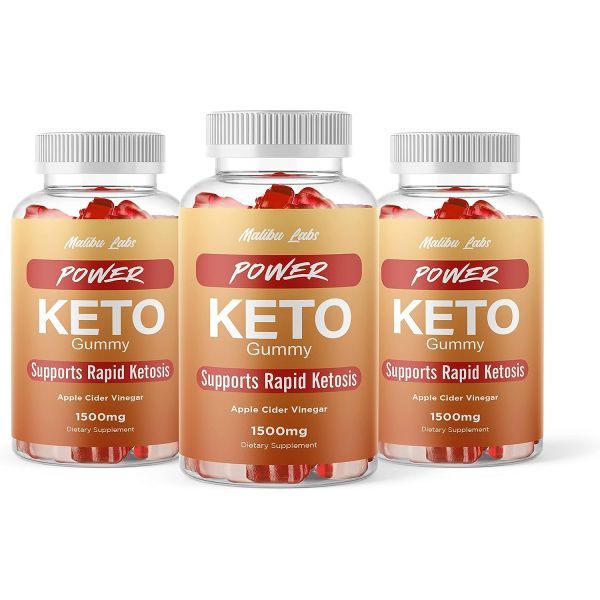 Malibu Labs Power Keto ACV Jelly Apple Cider Vinegar Once Daily 1500mg NEW Strong Time Release Formula Plus Ketogenic Support Supplement Ketosis Ketos Shark Jelly (3 Pack) 90 Days, 30 Count (Pack of 3)