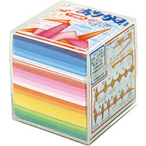 Toyo 7.5cm Origami Paper in Plastic Case (21 colors/1001 sheets) Origami Paper for Thousand Cranes 2004 002004