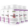 Toxiburn- Liver Support- 5 Bottles- 300 Capsules