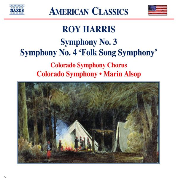 Roy Harris: Symphony 3, 4 'Folk Song Symphony'