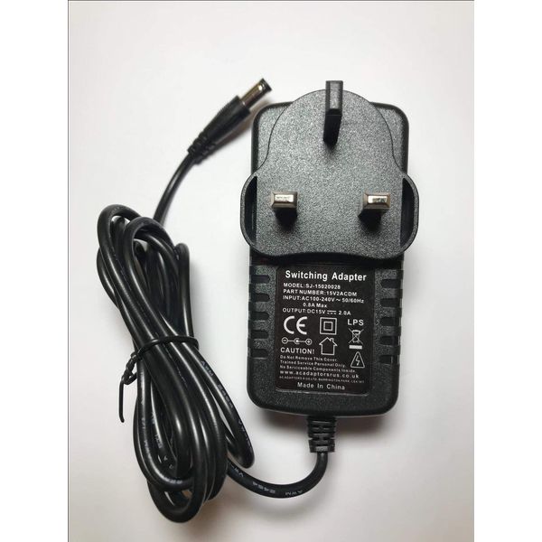 Replacement for 15V 1.5A AC-DC Adaptor for Pure Evoke Spot compact music system