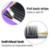NAGARAKU Eyelash Extensions Synthetic Mink Tray with 16 Rows Light and Long Lasting False Eyelash Pinecrow (0.07 D 7-15mm Mix)