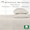 Paisley Sheet Set Full Size - 400 Thread Count 100% Cotton Sateen Full Size Shee