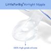 LittleForBig Bigshield Generation-II Adult Sized Printed Pacifier Puppy Pattern