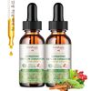 2×60ml Berberine Ceylon Cinnamon Liquid Drops 1500mg PER SERVING