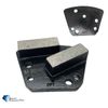 6PK Bolt on Trapezoid Diamond Grinding Disc for Concrete Grinders Medium Bond