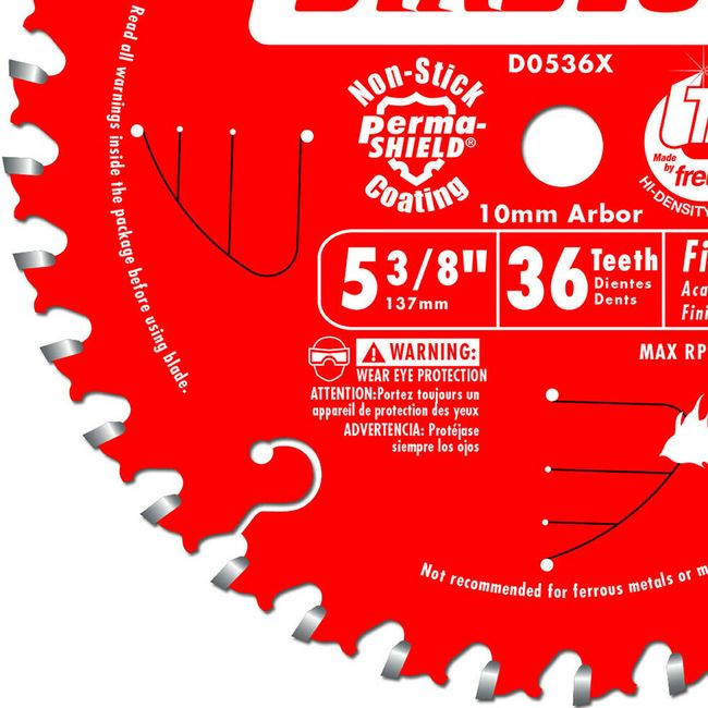 5-3/8-Inch 36-Tooth Diablo Trim Saw Blade