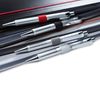 flexiNotes PEN LOOP, 2x pen holder self-adhesive, type: wide, grey