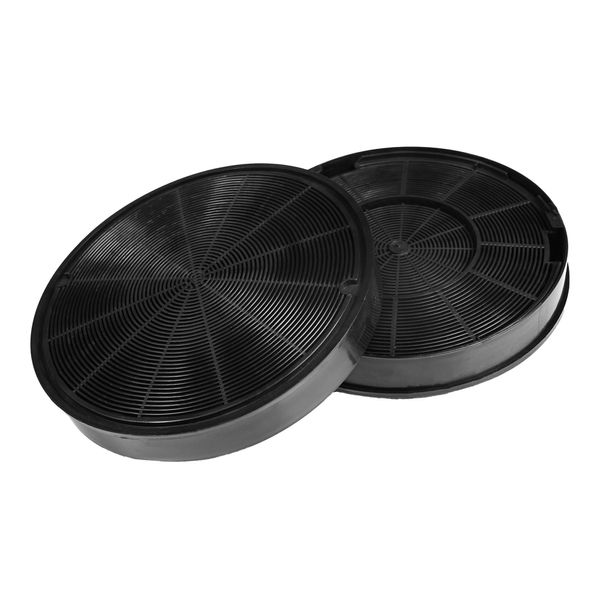 MSH KITCHEN SPARES, Carbon Filter for Cooker Hood, Activated Carbon Filter Replacement Kit Universal EFF62, Compatible With Rangemaster, Electrolux Range Hood Charcoal Filter, 200 x 30 mm Pack of 2