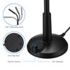 Noise Cancelling USB Microphone, Mini Microphone Laptop Stand USB Desk Microphone Table USB Computer Microphone