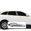 BOGAR TECH DESIGNS Side Window Trim Chrome Delete Overlay Compatible with Jaguar F-Pace 2017-2025, Gloss Black