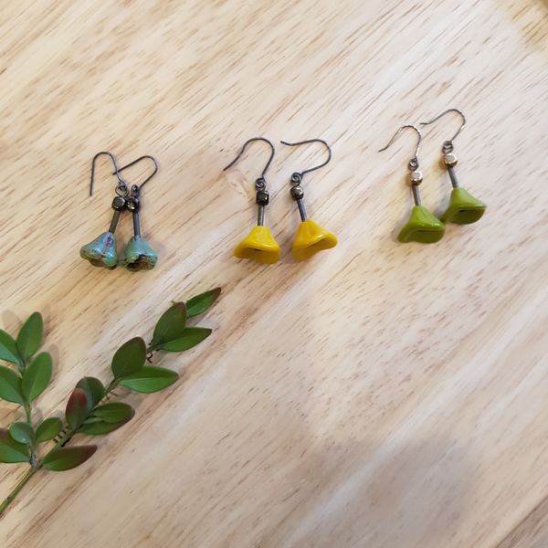 Trumpet Earrings