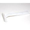 Single Blade Disposables Razors - White - 400 Count For Professional or Home Use