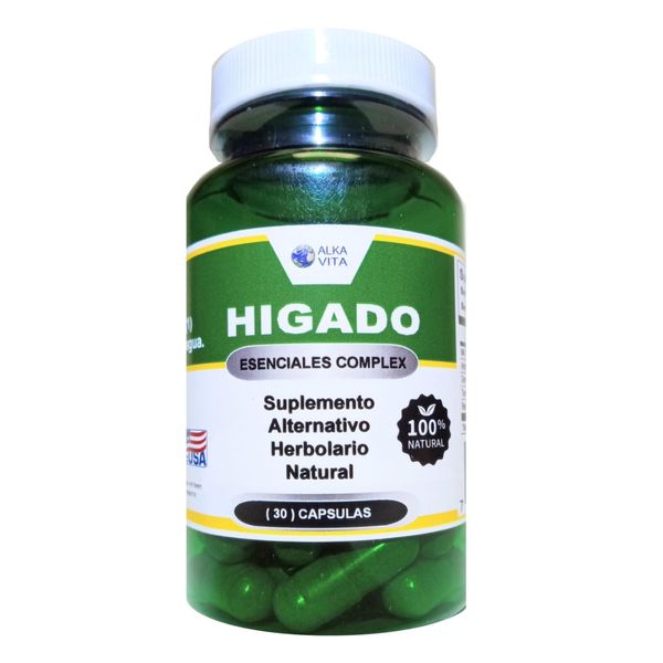 Higado Limpio Saludable Natural Capsulas