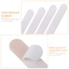 ARTIBETTER 50pcs Disposable Collar Protector Sweat Pads - White Collar Grime, 50 Pack Self-Adhesive Neck Liner Pads Feel Fresh & Dry All Day Against Collar Sweat & Stains