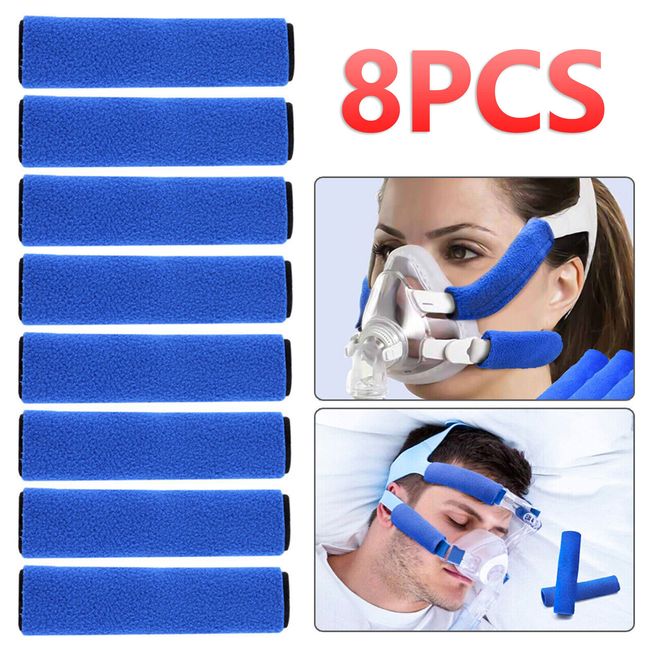 8 Pack CPAP Headgear Strap Covers, Universal CPAP Strap Covers Reusable US STOCK