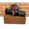 Punisher PVC Patch, Skull Tactical Morale Gun Thin Red Line Firefighter Patch