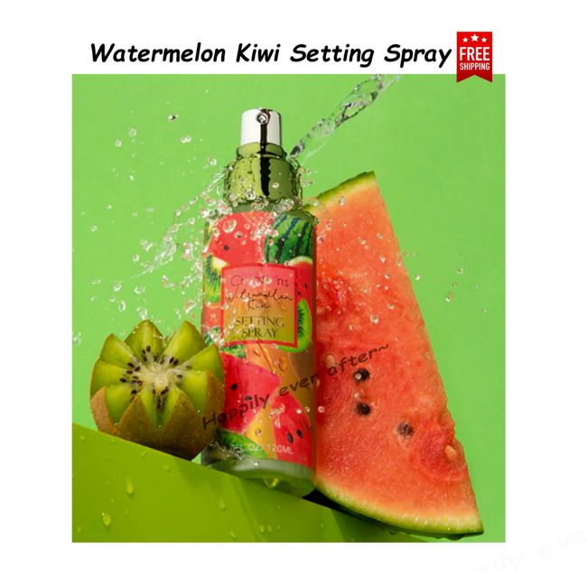 Beauty Creations Watermelon Kiwi Setting Spray - 1 pc 4 FL.oz Face setting spray