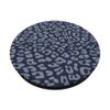 Navy Blue Leopard Cheetah Animal Print PopSockets Swappable PopGrip