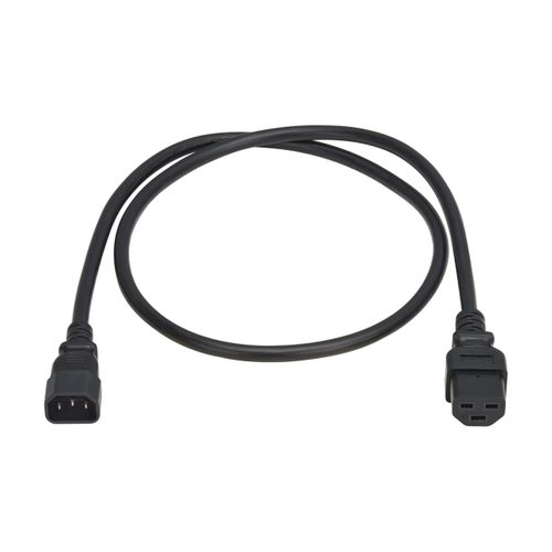 Tripp Lite C14 to C21 Power Cord for 250V Servers, PDUs, UPS, & IT Network Devices - 4 Feet / 1.2 Meters - Heavy-Duty 14 AWG, 15A, Lifetime Manufacturer's Warranty (P037-004)