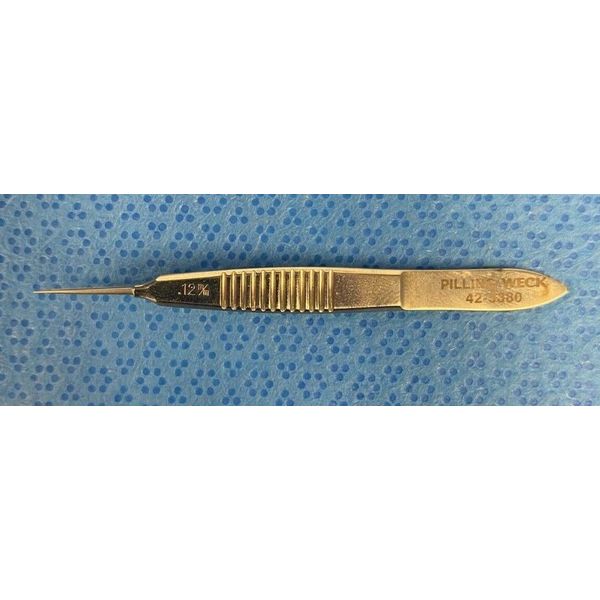 Pilling Weck 42-5380 Bonn Iris Tissue Forceps Surgical