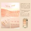 ukiss Palette Concealer 3 Colors High Cover Tight Double Ended Brush (01# Natural Beige)