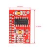 HALJIA 2PCS 2-Channel 3W PAM8403 Audio Amplifier Board DIY Electronic Components Control Module Red