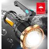 95000000LM LED Flashlight High Powered Torch Super Bright Lamp USB Rechargeable 