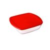 OCUISINE Cook & Store Container Square 0,35 litros red