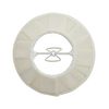 ENDON CARLA 6" PLEATED SHADE CREAM FABRIC
