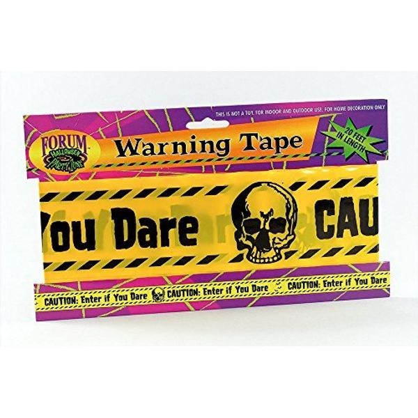 Yellow Warning Tape Decoration by Bristol Novelty