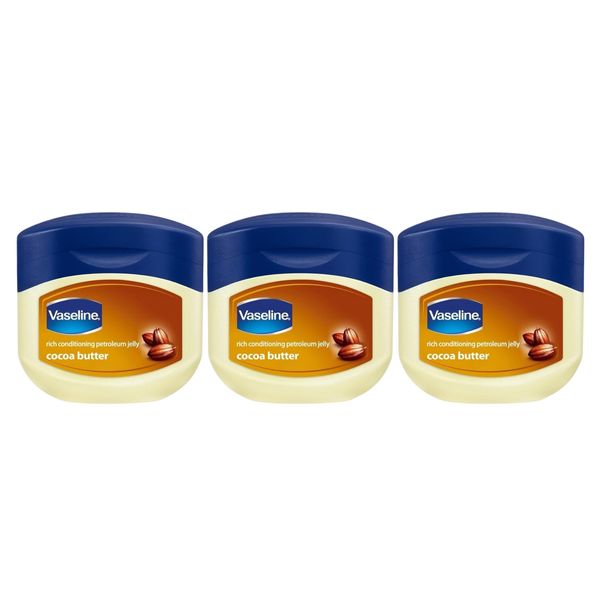 Vaseline Petroleum Jelly Cocoa Butter 8.45 FL OZ (Pack of 3)