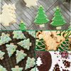 Christmas Tree Shaped Cookie Cutter,Christmas Tree Biscuit Cutter for Baking