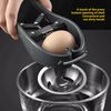 Egg Cracker, Automatic Egg Cracking Tool Handheld Automatic Egg Opener Stainless Steel Eggshell Cutter