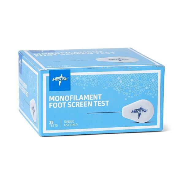 Medline Monofilament Diabetic Foot Screen Test 25Ct