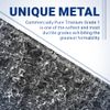 Titanium Element Cube- Engraved - 1"