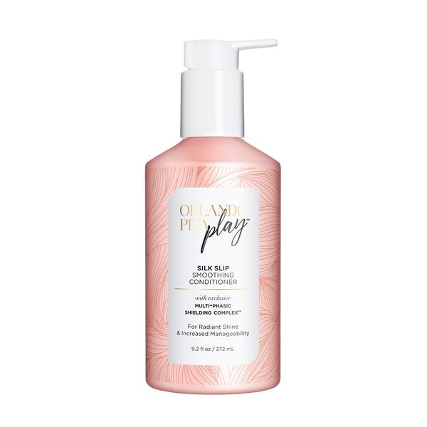 Orlando Pita Play Silk Slip Smoothing Conditioner, Replenishes Moisture & Shine, No Parabens, No SLS/SLES, 9.2 Fl Oz