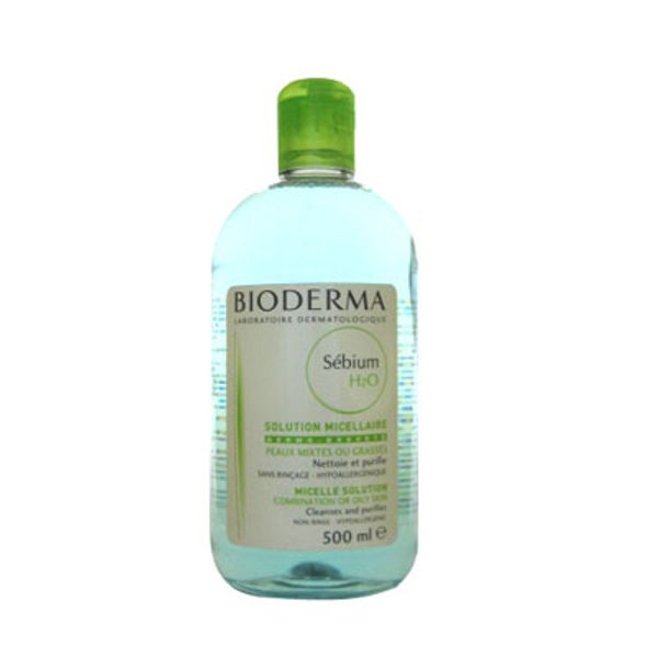 Bioderma Sebium H2O D (wipe-off cleansing) 500ml