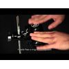 LP Latin Percussion Castanet Machine Mountable LP427,Black