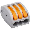 Wago Japan WF-3BP One-Touch Connector, 8 Pieces