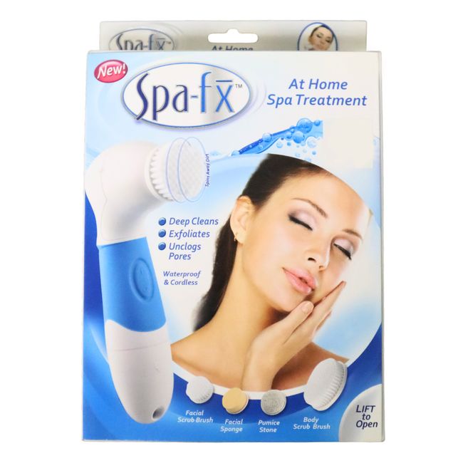 Spa-Fx At Home Spa Treatment Deep Cleans Exfoliates Unclogs Pores 5pc Set Facial