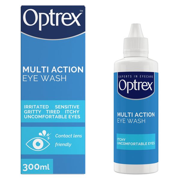 Optrex™ Multi Action Eye Wash, Irritated, Tired, Uncomfortable Eyes, 300ml