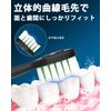 Ofashu Replacement Toothbrush Head (Black, M)