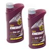 Motoröl MANNOL 5W-30 Energy API SN/CH-4 2 X 1 Liter